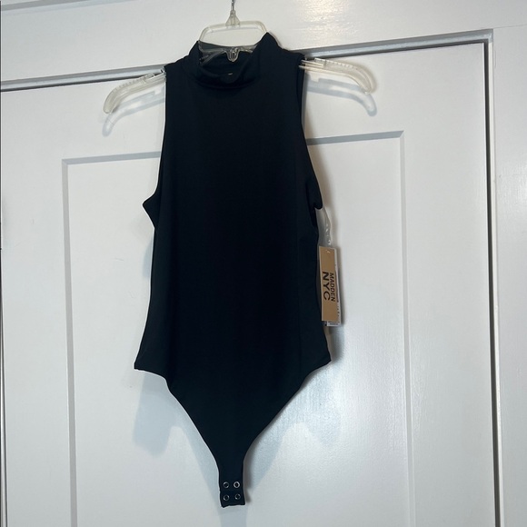 Madden NYC Black High-Neck Bodysuit size small. NWT! - Picture 1 of 8